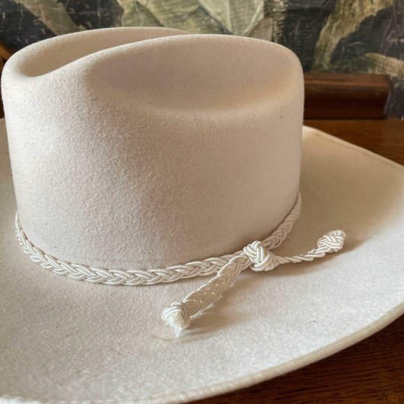 vintage 60s HBC felted wool 'stampede' cowboy hat - size 6 5/8 - Picture 2 of 8